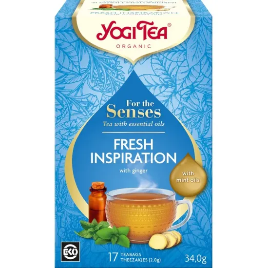 Ceai cu ulei esential, Prospetime Pura, bio 34g Yogi Tea