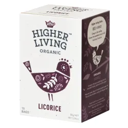 Ceai lemn dulce eco, 15 plicuri, Higher Living Ceai lemn dulce eco, 15 plicuri, Higher Living
