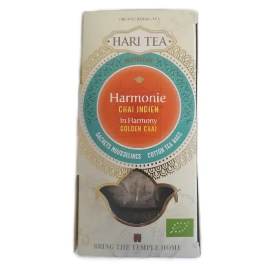 Ceai premium Hari Tea - In Harmony - golden chai bio 10dz