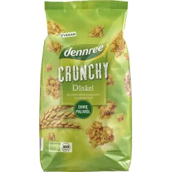 Cereale crunchy cu spelta bio 750g, Dennree Cereale crunchy cu spelta bio 750g, Dennree
