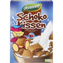 Cereale pernute umplute cu ciocolata bio 375g Dennree Cereale pernute umplute cu ciocolata bio 375g Dennree