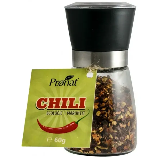 Chili bio maruntit, 60g Pronat