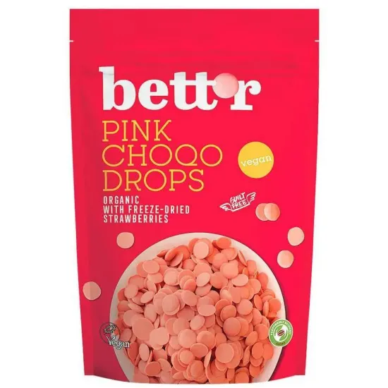 Choco drops roz bio 200g Bettr