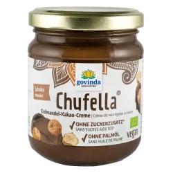 Chufella bio, fara zahar, 220g Govinda Chufella bio, fara zahar, 220g Govinda