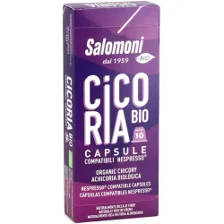 Cicoare bio in capsule pentru expressor 10 x 4.5g / 45g Salomoni Cafe Cicoare bio in capsule pentru expressor 10 x 4.5g / 45g Salomoni Cafe
