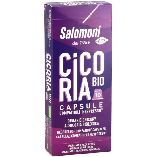 Cicoare bio in capsule pentru expressor 10 x 4.5g / 45g Salomoni Cafe