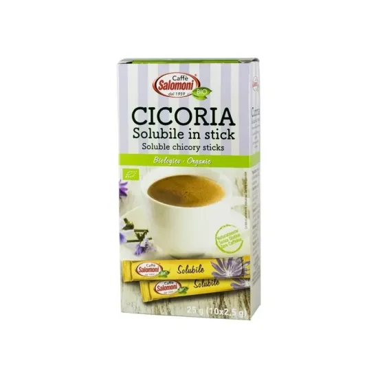 Cicoare solubila bio pliculete 25g (10x2.5g) Salomoni Cafe