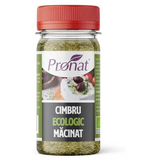 Cimbru bio, macinat, 40g Pronat