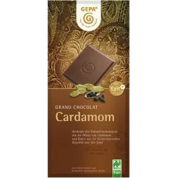 Ciocolata bio cu lapte si cardamon, 100g Gepa
