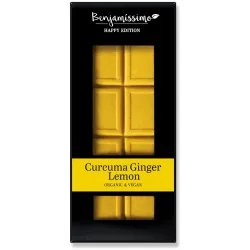 Ciocolata cu turmeric si ghimbir bio, 60g, Benjamissimo