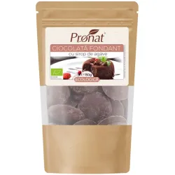 Ciocolata fondant bio cu sirop de agave 150g Pronat Ciocolata fondant bio cu sirop de agave 150g Pronat