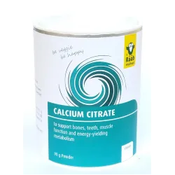 Citrat de calciu pudra vegana 90g RAAB