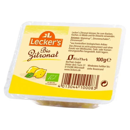 Coaja de lamaie bio, 100g Lecker's