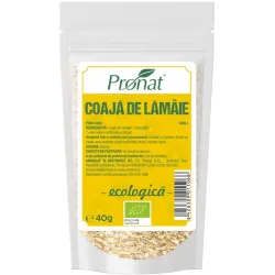 Coaja de lamaie bio, maruntita, 40g Pronat
