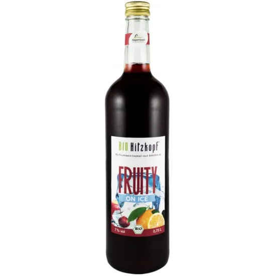 Cocktail bio din vinuri de fructe sangria, 750ml Hitzkopf