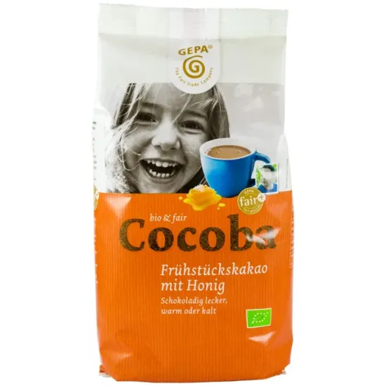 Cocoba - cacao bio si fairtrade cu miere, 400g Gepa