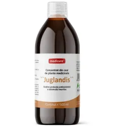 Concentrat din plante medicinale Juglandis 500ml Medicura Concentrat din plante medicinale Juglandis 500ml Medicura