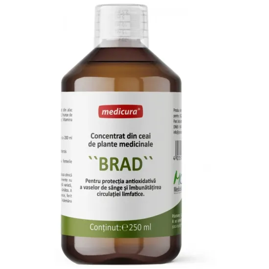 Concentrat din plante medicinale brad 250ml Medicura