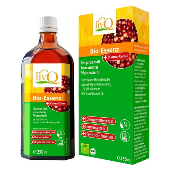 Concentrat enzimatic bio cu camu-camu, 250ml livQ