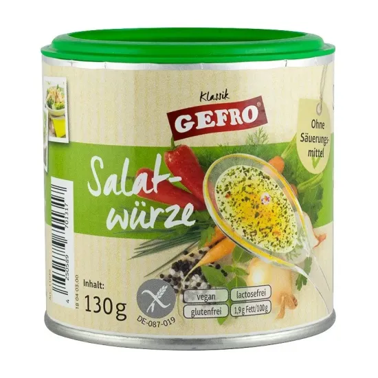 Condimente pentru salata, 130g Gefro