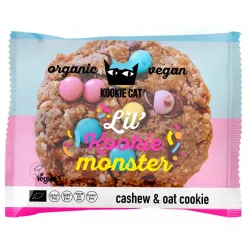 Cookie cu dropsuri de ciocolata colorate fara gluten bio 50g