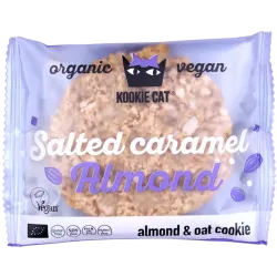 Cookie cu migdale si caramel sarat, fara gluten, eco 50g