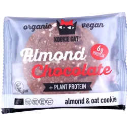 Cookie cu migdale si ciocolata neagra, fara gluten, eco 50g