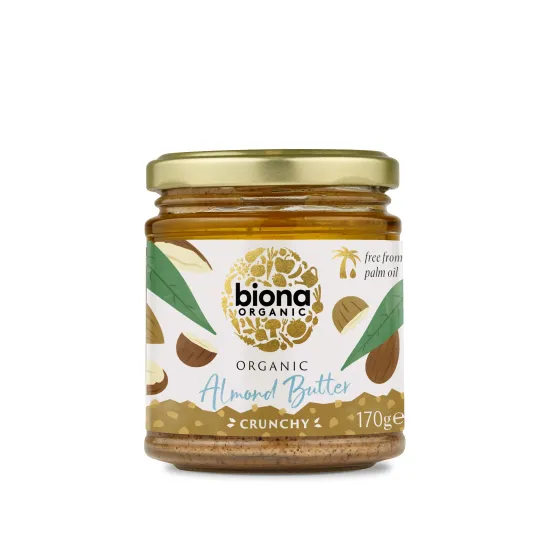 Crema de migdale crunchy eco 170g Biona