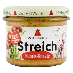 Crema tartinabila bio vegetala cu rosii si rucola, 180g Zwergenwiese