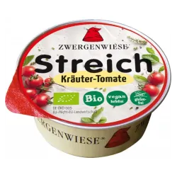 Crema tartinabila bio vegetala cu rosii si verdeturi 50g Zwergenwiese