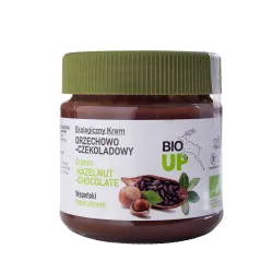 Crema tartinabila de ciocolata cu alune de padure bio 190g Super Fudgio