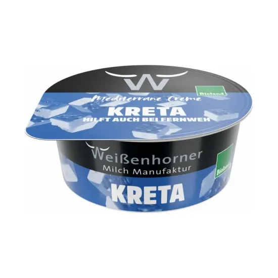 Crema tartinabila mediteraneana Kreta, bio, 125g Weisenhorner Milch Manufaktur