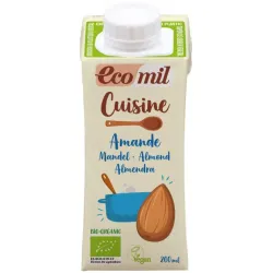 Crema vegetala bio din migdale, pentru gatit, 200ml Ecomil Cuisine Crema vegetala bio din migdale, pentru gatit, 200ml Ecomil Cuisine
