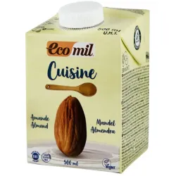 Crema vegetala bio din migdale, pentru gatit, 500ml Ecomil Cuisine Crema vegetala bio din migdale, pentru gatit, 500ml Ecomil Cuisine