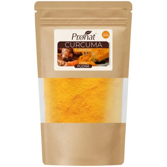 Curcuma pudra, 500g Pronat