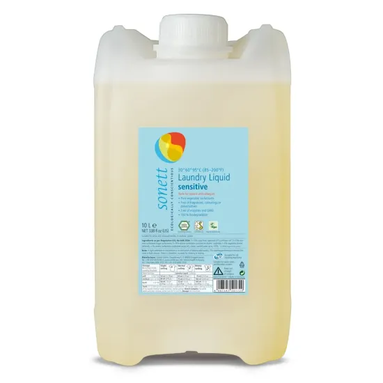 DETERGENT ECOLOGIC LICHID PT. RUFE ALBE SI COLORATE NEUTRU 10L