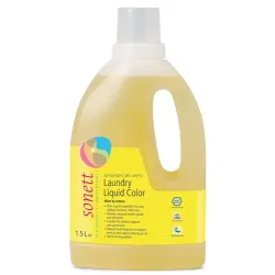 DETERGENT ECOLOGIC LICHID PT. RUFE COLORATE - MENTA SI LAMAIE 1.5L Sonett DETERGENT ECOLOGIC LICHID PT. RUFE COLORATE - MENTA SI LAMAIE 1.5L Sonett