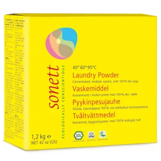 DETERGENT ECOLOGIC PRAF PT. RUFE 1.2KG Sonett