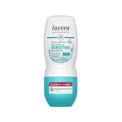 Deodorant Roll-on cu aloe vera, Basis Sensitive 24h 50ml Lavera Deodorant Roll-on cu aloe vera, Basis Sensitive 24h 50ml Lavera