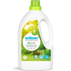 Detergent bio lichid color 1.5L lime SODASAN Detergent bio lichid color 1.5L lime SODASAN