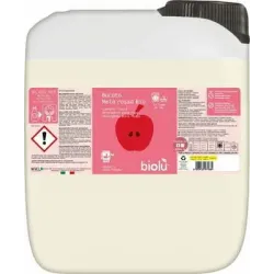 Detergent ecologic lichid pentru rufe albe si colorate, mere rosii, 5L - Biolu Detergent ecologic lichid pentru rufe albe si colorate, mere rosii, 5L - Biolu