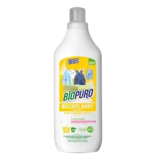 Detergent hipoalergen pentru hainutele copiilor bio 1L Biopuro