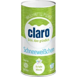 Detergent pulbere ecologica Alba ca Zapada, pentru haine deschise la culoare, 1kg Claro Detergent pulbere ecologica Alba ca Zapada, pentru haine deschise la culoare, 1kg Claro