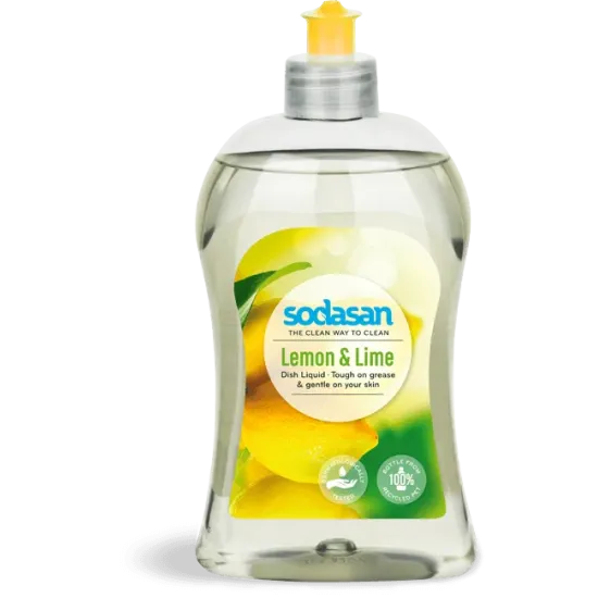 Detergent vase bio lichid lamaie 500ml SODASAN