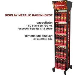 Display metalic pentru sucuri, Rabenhorst Display metalic pentru sucuri, Rabenhorst