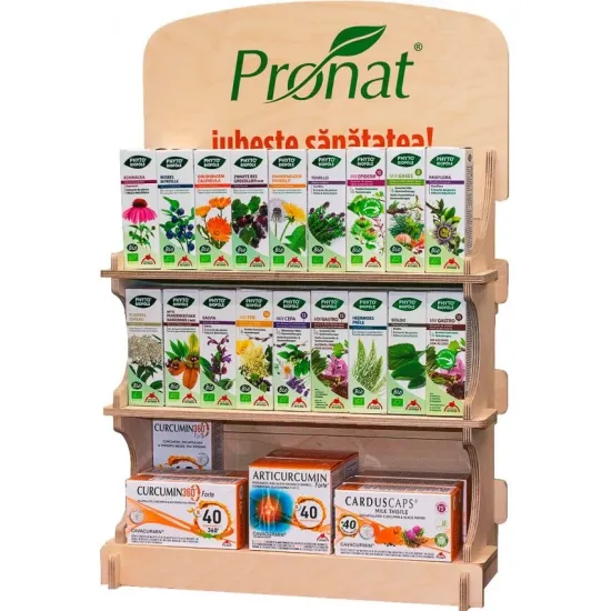 Display tejghea 2 rafturi Pronat