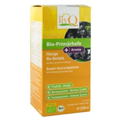 Drojdie primara bio cu aronia, 210ml livQ Drojdie primara bio cu aronia, 210ml livQ