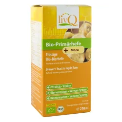 Drojdie primara bio cu maca, 210ml livQ Drojdie primara bio cu maca, 210ml livQ