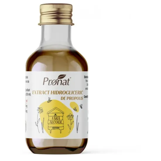 Extract hidrogliceric de propolis, 30ml Pronat