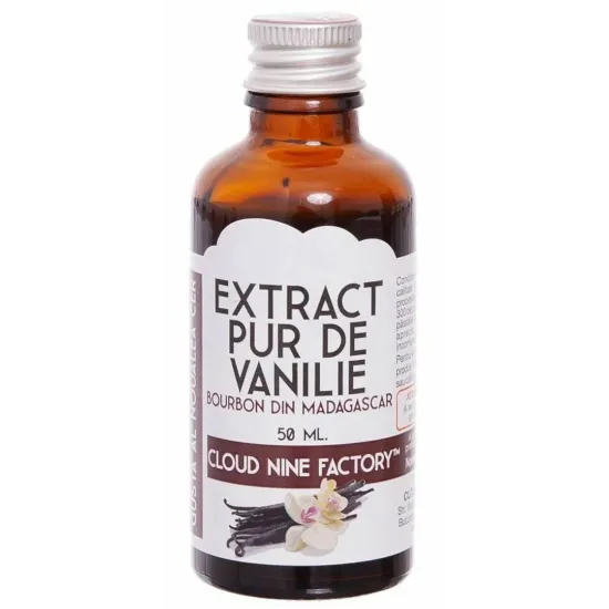 Extract pur de vanilie Bourbon din Madagascar 50ml Cloud Nine Factory